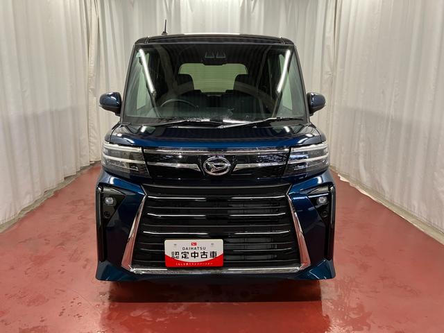 タントカスタムX元展示車 1オーナー 禁煙 9インチディスプレイオーディオ アイドリングストップ 衝突被害軽減システム 電動格納ミラー 両側電動スライドドア ブルートゥース 車線逸脱警報 シートヒーター バックカメラ(長崎県)の中古車