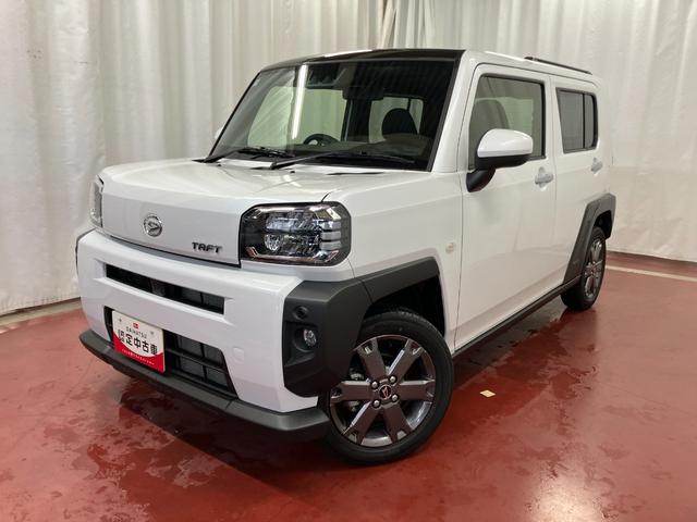 タフトGターボ届出済未使用車 元展示車 1オーナー 禁煙車 電動格納ミラー LEDヘッドランプ シートヒーター アダプティブクルーズコントロール 車線逸脱防止 スマートキー プッシュスタート オートライト(長崎県)の中古車