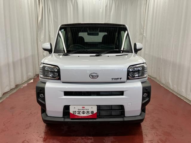 タフトGターボ届出済未使用車 元展示車 1オーナー 禁煙車 電動格納ミラー LEDヘッドランプ シートヒーター アダプティブクルーズコントロール 車線逸脱防止 スマートキー プッシュスタート オートライト(長崎県)の中古車