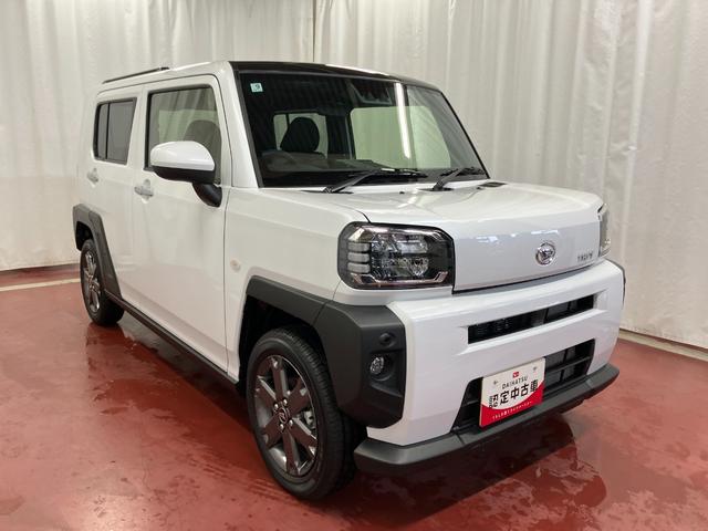 タフトGターボ届出済未使用車 元展示車 1オーナー 禁煙車 電動格納ミラー LEDヘッドランプ シートヒーター アダプティブクルーズコントロール 車線逸脱防止 スマートキー プッシュスタート オートライト(長崎県)の中古車