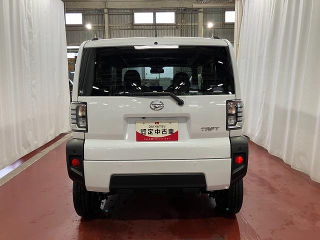 タフトGターボ届出済未使用車 元展示車 1オーナー 禁煙車 電動格納ミラー LEDヘッドランプ シートヒーター アダプティブクルーズコントロール 車線逸脱防止 スマートキー プッシュスタート オートライト(長崎県)の中古車