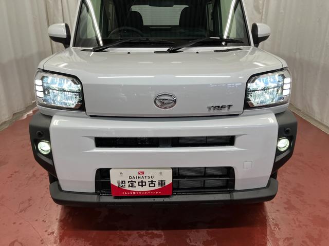 タフトGターボ届出済未使用車 元展示車 1オーナー 禁煙車 電動格納ミラー LEDヘッドランプ シートヒーター アダプティブクルーズコントロール 車線逸脱防止 スマートキー プッシュスタート オートライト(長崎県)の中古車
