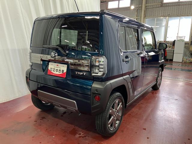 タフトＧ　ダーククロムベンチャー元試乗車　１オーナー　シートヒーター　アダプティブクルーズコントロール　オートブレーキホールド　衝突被害軽減システム　ＬＥＤヘッドランプ　スマートキー　プッシュスタート　ＵＳＢ　アクセサリーソケット（長崎県）の中古車