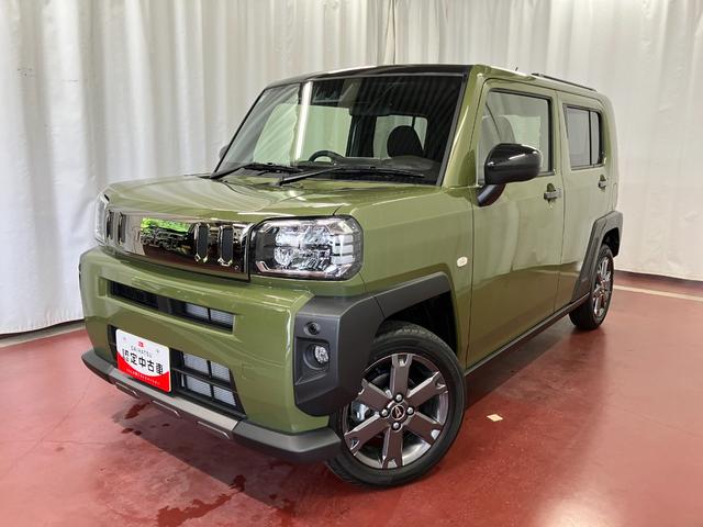 タフトG ダーククロムベンチャー展示車 届出済未使用車 9インチディスプレイオーディオ アダプティブクルーズコントロール バックカメラ ブルートゥース シートヒーター 禁煙 レーンキープアシスト LEDヘッドライト フルセグTV(長崎県)の中古車