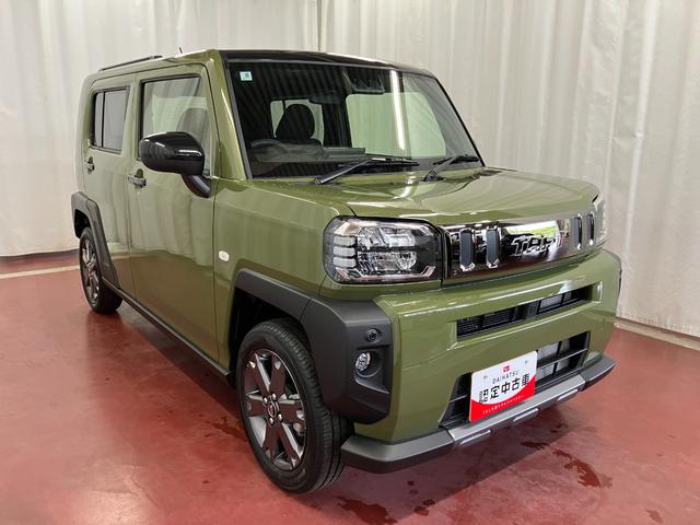 タフトG ダーククロムベンチャー展示車 届出済未使用車 9インチディスプレイオーディオ アダプティブクルーズコントロール バックカメラ ブルートゥース シートヒーター 禁煙 レーンキープアシスト LEDヘッドライト フルセグTV(長崎県)の中古車