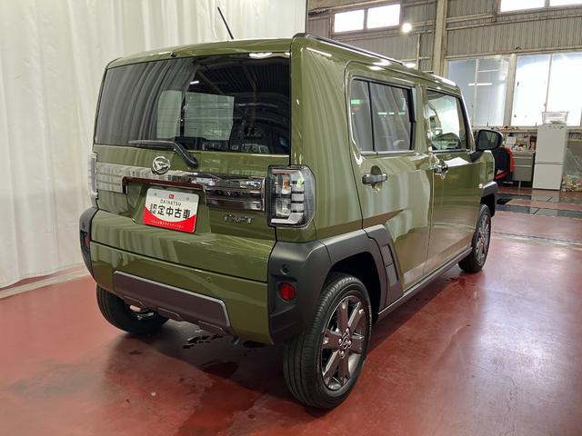 タフトG ダーククロムベンチャー展示車 届出済未使用車 9インチディスプレイオーディオ アダプティブクルーズコントロール バックカメラ ブルートゥース シートヒーター 禁煙 レーンキープアシスト LEDヘッドライト フルセグTV(長崎県)の中古車