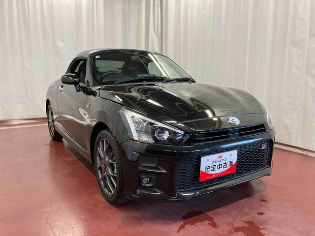 コペンGR スポーツ元試乗車 マニュアル車 1オーナー 盗難防止 ターボ キーフリー 横滑り防止機能 LEDヘッドランプ 記録簿付き アルミホイール 衝突安全ボディ アンチロックブレーキシステム 運転席助手席エアバッグ(長崎県)の中古車
