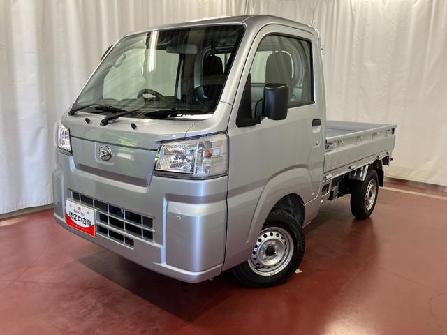 ハイゼットトラックスタンダード届出済未使用車　元展示車　２ＷＤ　マニュアル車　１オーナー　衝突被害軽減システム　エアコン　レーンキープアシスト　アイドリングストップ　エアバッグ　禁煙　オートマチックハイビーム　オートライト（長崎県）の中古車