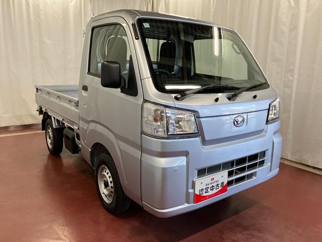 ハイゼットトラックスタンダード届出済未使用車　元展示車　２ＷＤ　マニュアル車　１オーナー　衝突被害軽減システム　エアコン　レーンキープアシスト　アイドリングストップ　エアバッグ　禁煙　オートマチックハイビーム　オートライト（長崎県）の中古車