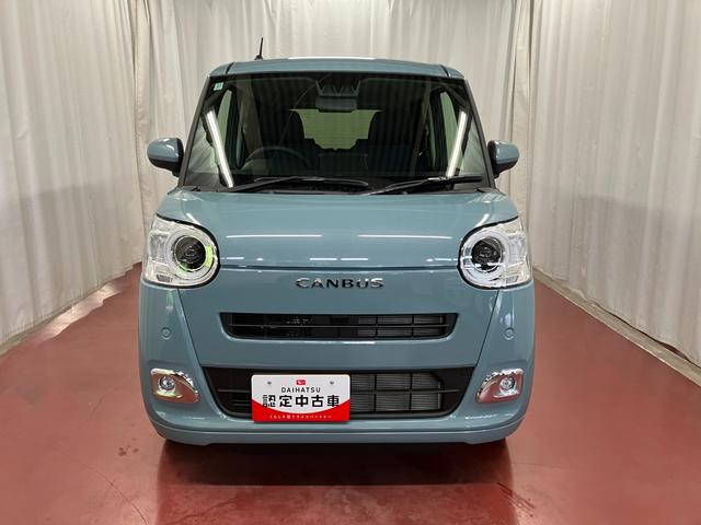 ムーヴキャンバスセオリーＧ届出済未使用車　元展示車　衝突被害軽減システム　禁煙　スマートキー　プッシュスタート　両側電動スライドドア　シートヒーター　ＬＥＤヘッドランプ　オートライト　車線逸脱警報　ベンチシート（長崎県）の中古車