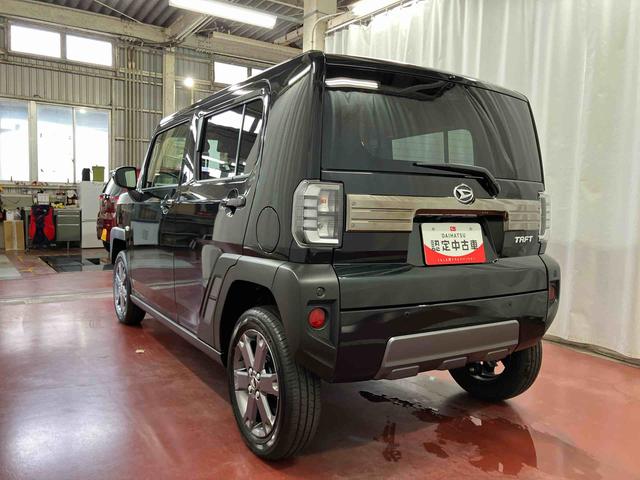 タフトG ダーククロムベンチャー届出済未使用車 元展示車 バックカメラ 1オーナー Bluetooth USB 誤発進抑制装置 盗難防止システム 電動格納ドアミラー 禁煙 レーンアシスト アダプティブクルーズコントロール キーフリー(長崎県)の中古車