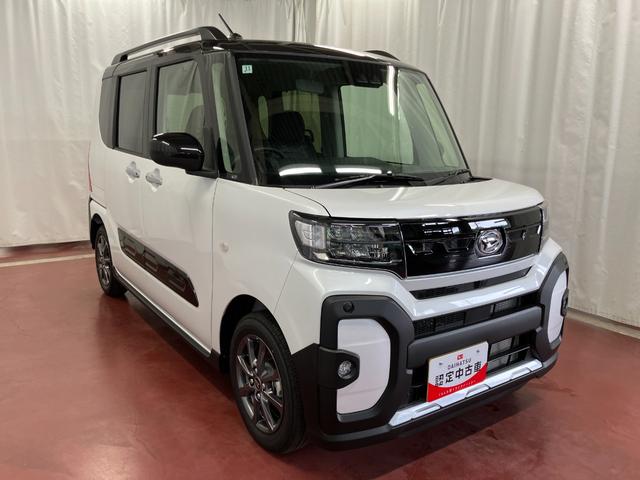 タントファンクロス元展示車 届出済未使用車 禁煙 衝突被害軽減システム レーンキープアシスト 両側電動スライドドア シートヒーター LEDヘッドランプ オートライト オートマチックハイビーム スマートキー ベンチシート(長崎県)の中古車