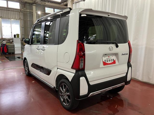 タントファンクロス元展示車 届出済未使用車 禁煙 衝突被害軽減システム レーンキープアシスト 両側電動スライドドア シートヒーター LEDヘッドランプ オートライト オートマチックハイビーム スマートキー ベンチシート(長崎県)の中古車