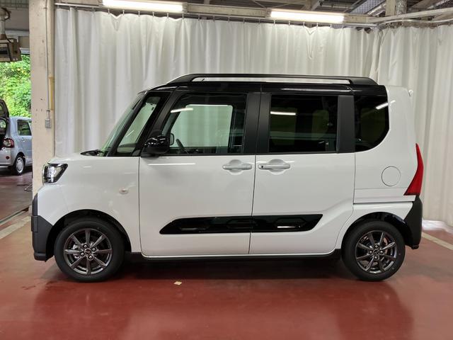 タントファンクロス元展示車 届出済未使用車 禁煙 衝突被害軽減システム レーンキープアシスト 両側電動スライドドア シートヒーター LEDヘッドランプ オートライト オートマチックハイビーム スマートキー ベンチシート(長崎県)の中古車