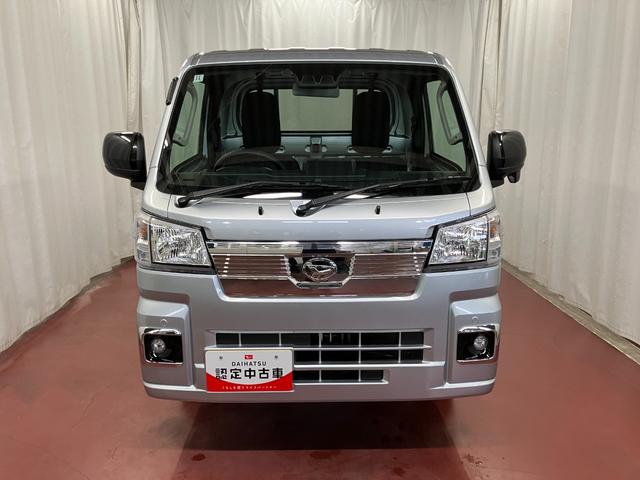 ハイゼットトラックＥＸＴ元展示車　１オーナー　４ＷＤ　マニュアル車　禁煙　衝突被害軽減システム　レーンアシスト　運転席助手席エアバッグ　プッシュスタート　アイドリングストップ　ＡＢＳ　オートライト　オートマチックハイビーム（長崎県）の中古車