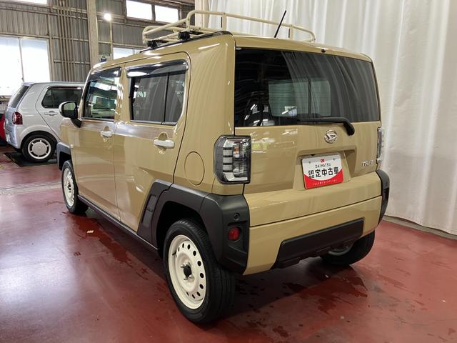 タフトG下取車 ディスプレイオーディオ バックカメラ ルーフキャリア LEDヘッドランプ スマートキー 衝突被害軽減システム シートヒーター TV 電動格納ミラー 衝突安全ボディ オートマチックハイビーム(長崎県)の中古車