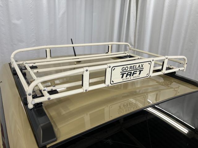 タフトG下取車 ディスプレイオーディオ バックカメラ ルーフキャリア LEDヘッドランプ スマートキー 衝突被害軽減システム シートヒーター TV 電動格納ミラー 衝突安全ボディ オートマチックハイビーム(長崎県)の中古車