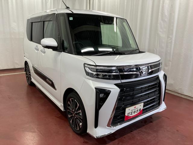 タントカスタムＲＳ下取車　ターボ　ディスプレイオーディオ　ブルートゥース　パノラマモニター　ＥＴＣ　衝突被害軽減システム　車線逸脱防止　アダプティブクルーズコントロール　プッシュスタート　ＬＥＤヘッドランプ（長崎県）の中古車