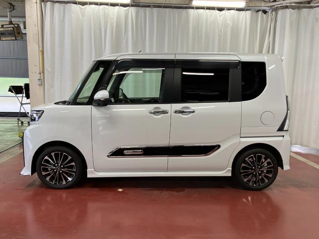 タントカスタムＲＳ下取車　ターボ　ディスプレイオーディオ　ブルートゥース　パノラマモニター　ＥＴＣ　衝突被害軽減システム　車線逸脱防止　アダプティブクルーズコントロール　プッシュスタート　ＬＥＤヘッドランプ（長崎県）の中古車