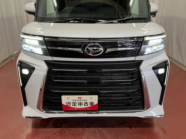 タントカスタムＲＳ下取車　ターボ　ディスプレイオーディオ　ブルートゥース　パノラマモニター　ＥＴＣ　衝突被害軽減システム　車線逸脱防止　アダプティブクルーズコントロール　プッシュスタート　ＬＥＤヘッドランプ（長崎県）の中古車