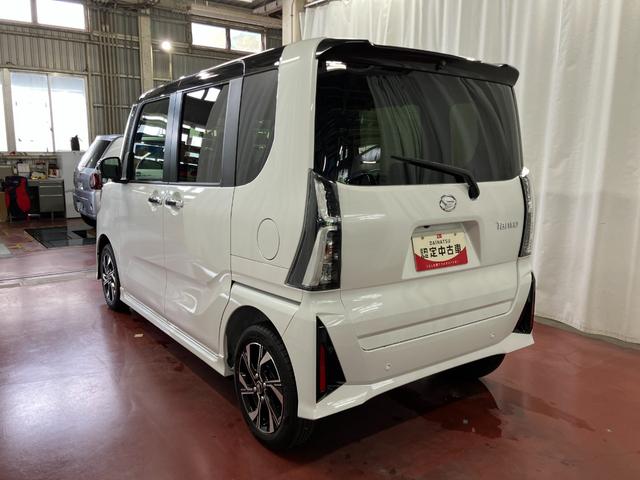 タントカスタムＸ届出済未使用車　元展示車　ディスプレイオーディオ　パノラマモニター　衝突被害軽減システム　禁煙　両側電動スライドドア　シートヒーター　ＥＴＣ　アダプティブクルーズコントロール　ＬＥＤヘッドランプ（長崎県）の中古車