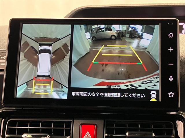 タントカスタムＸ届出済未使用車　元展示車　ディスプレイオーディオ　パノラマモニター　衝突被害軽減システム　禁煙　両側電動スライドドア　シートヒーター　ＥＴＣ　アダプティブクルーズコントロール　ＬＥＤヘッドランプ（長崎県）の中古車