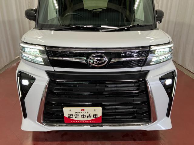 タントカスタムＸ届出済未使用車　元展示車　ディスプレイオーディオ　パノラマモニター　衝突被害軽減システム　禁煙　両側電動スライドドア　シートヒーター　ＥＴＣ　アダプティブクルーズコントロール　ＬＥＤヘッドランプ（長崎県）の中古車