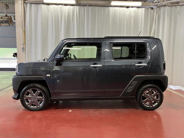 タフトGターボ届出済未使用車 元展示車 ディスプレイオーディオ バックカメラ 1オーナー LEDヘッドランプ シートヒーター アダプティブクルーズコントロール 車線逸脱防止 禁煙車 スマートキー プッシュスタート(長崎県)の中古車