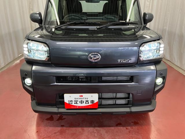 タフトGターボ届出済未使用車 元展示車 ディスプレイオーディオ バックカメラ 1オーナー LEDヘッドランプ シートヒーター アダプティブクルーズコントロール 車線逸脱防止 禁煙車 スマートキー プッシュスタート(長崎県)の中古車