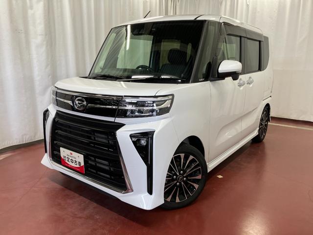 タントカスタムRS下取車 ターボ 衝突被害軽減システム ナビ パノラマモニター 前後ドラレコ ETC 両側電動スライドドア アダプティブクルーズコントロール シートヒーター ブルートゥース オートマチックハイビーム(長崎県)の中古車
