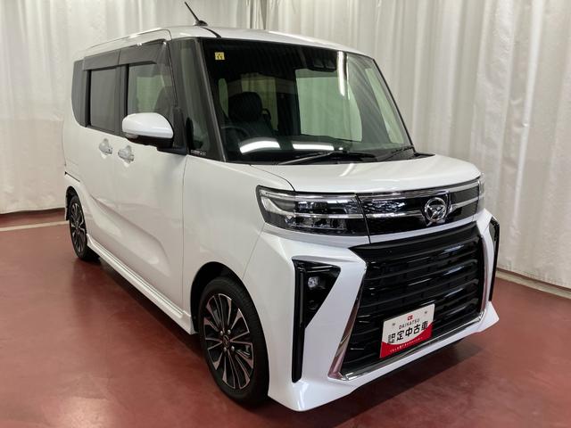 タントカスタムRS下取車 ターボ 衝突被害軽減システム ナビ パノラマモニター 前後ドラレコ ETC 両側電動スライドドア アダプティブクルーズコントロール シートヒーター ブルートゥース オートマチックハイビーム(長崎県)の中古車