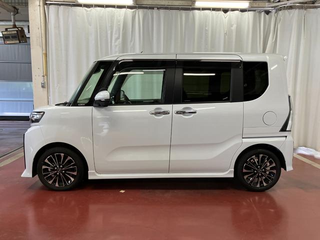 タントカスタムRS下取車 ターボ 衝突被害軽減システム ナビ パノラマモニター 前後ドラレコ ETC 両側電動スライドドア アダプティブクルーズコントロール シートヒーター ブルートゥース オートマチックハイビーム(長崎県)の中古車
