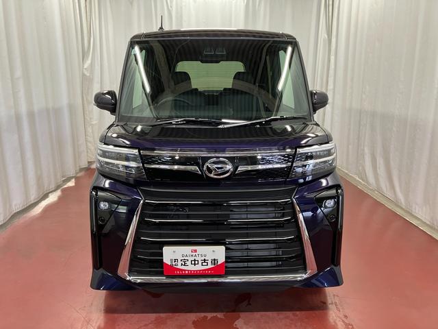 タントカスタムRS届出済未使用車 元展示車 ターボ 衝突被害軽減システム 禁煙車 両側電動スライドドア シートヒーター スマートキー LEDヘッドランプ オートライト オートマチックハイビーム 運転席エアバッグ(長崎県)の中古車