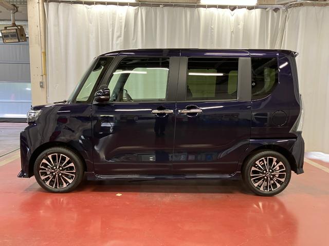 タントカスタムRS届出済未使用車 元展示車 ターボ 衝突被害軽減システム 禁煙車 両側電動スライドドア シートヒーター スマートキー LEDヘッドランプ オートライト オートマチックハイビーム 運転席エアバッグ(長崎県)の中古車