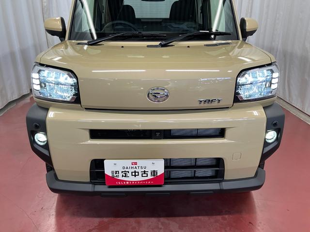 タフトG届出済未使用車 元展示車 アダプティブクルーズコントロール 衝突被害軽減システム シートヒーター アイドリングストップ スマートキー 車線逸脱防止 1オーナー オートマチックハイビーム 電動格納ミラー(長崎県)の中古車
