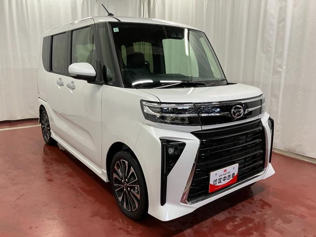タントカスタムRSリミテッド届出済未使用車 元展示車 ターボ 衝突被害軽減システム 禁煙 両側電動スライドドア ETC アダプティブクルーズコントロール シートヒーター LEDヘッドランプ オートライト オートマチックハイビーム(長崎県)の中古車