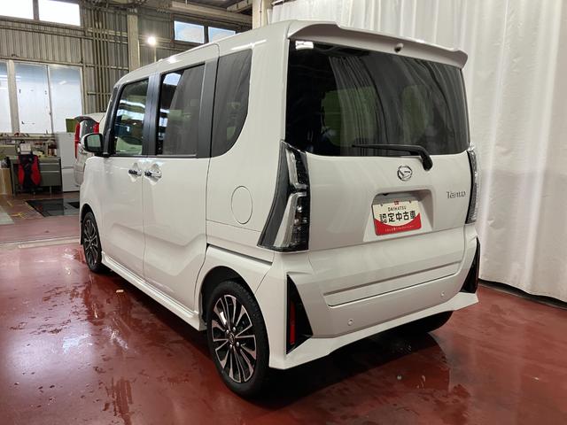 タントカスタムRSリミテッド届出済未使用車 元展示車 ターボ 衝突被害軽減システム 禁煙 両側電動スライドドア ETC アダプティブクルーズコントロール シートヒーター LEDヘッドランプ オートライト オートマチックハイビーム(長崎県)の中古車