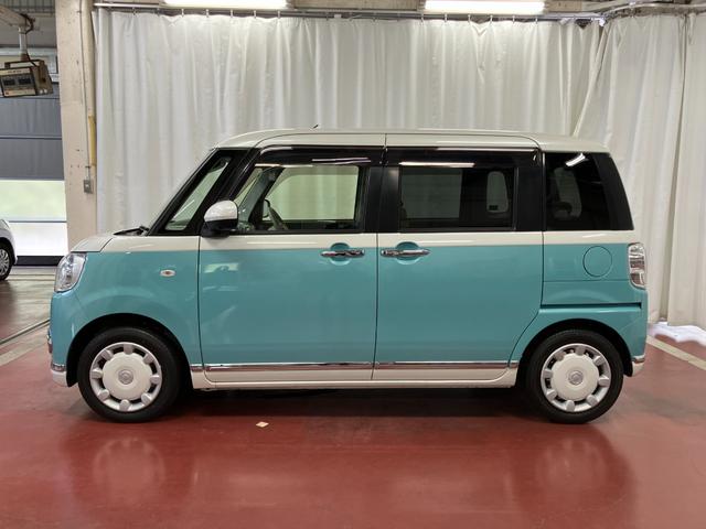 ムーヴキャンバスGメイクアップVS SAIII下取車 前後ドラレコ パノラマモニター ナビ ブルートゥース シートヒーター TV 衝突被害軽減システム スマートキー 両側電動スライドドア 電動格納ドアミラー 運転席助手席エアバッグ 衝突安全ボディ(長崎県)の中古車