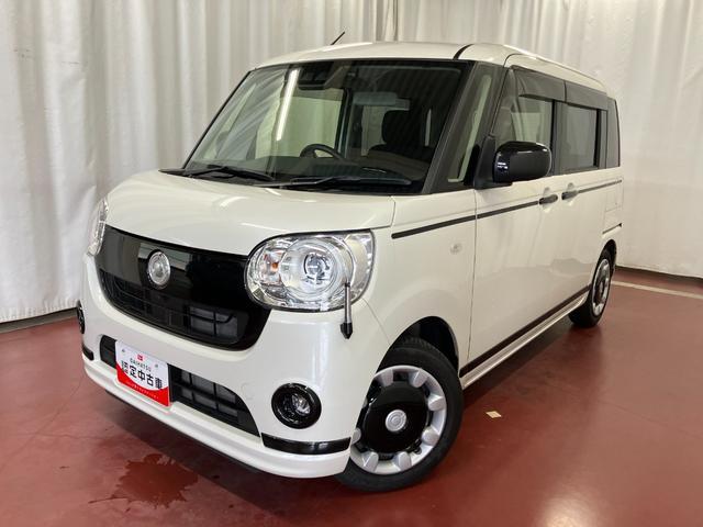 ムーヴキャンバスGブラックアクセントリミテッド SAIII下取車 ナビ TV パノラマカメラ 前後ドライブレコーダー アイドリングストップ 電格ミラー レーンキープアシスト LEDヘッドランプ スマートキー オートライト セキュリティアラーム(長崎県)の中古車