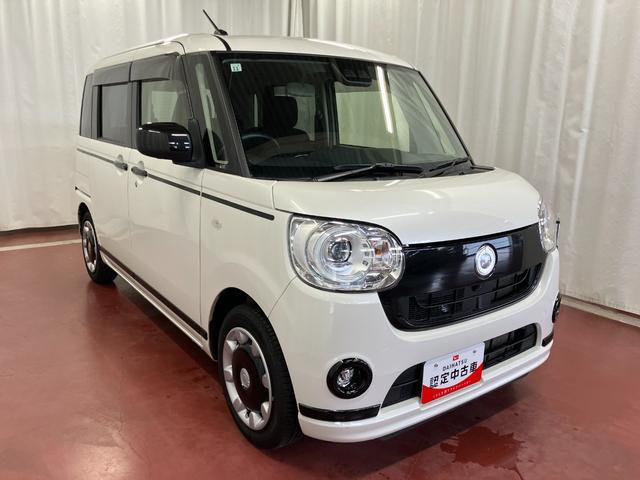 ムーヴキャンバスGブラックアクセントリミテッド SAIII下取車 ナビ TV パノラマカメラ 前後ドライブレコーダー アイドリングストップ 電格ミラー レーンキープアシスト LEDヘッドランプ スマートキー オートライト セキュリティアラーム(長崎県)の中古車