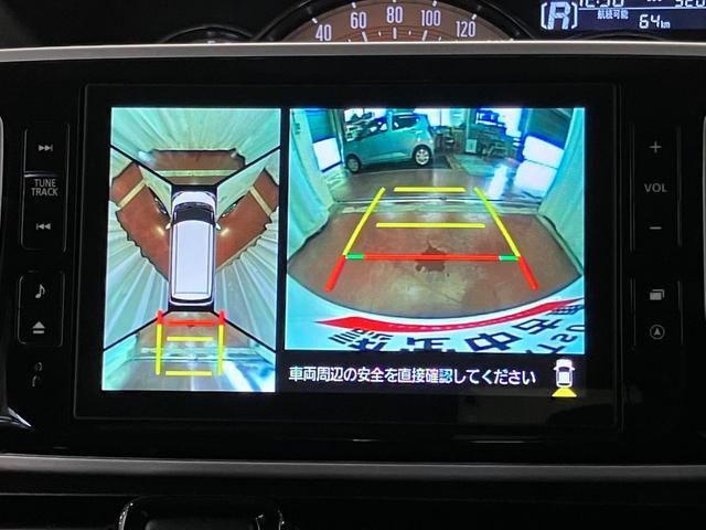 ムーヴキャンバスGブラックアクセントリミテッド SAIII下取車 ナビ TV パノラマカメラ 前後ドライブレコーダー アイドリングストップ 電格ミラー レーンキープアシスト LEDヘッドランプ スマートキー オートライト セキュリティアラーム(長崎県)の中古車