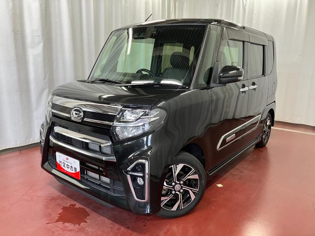 タントカスタムＸスタイルセレクション下取車　衝突被害軽減システム　ナビ　前後ドラレコ　バックカメラ　ブルートゥース　ＬＥＤヘッドランプ　シートヒーター　両側電動スライドドア　ＵＳＢ入力端子　ＬＥＤヘッドランプ　オートマチックハイビーム（長崎県）の中古車