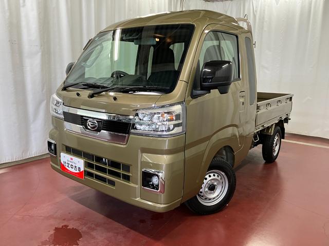 ハイゼットトラックジャンボエクストラ届出済未使用車 元展示車 2WD マニュアル車 衝突被害軽減システム LEDヘッドライト プッシュスタート スマートキー レーンキープアシスト エアバッグ 禁煙 オートマチックハイビーム オートライト(長崎県)の中古車