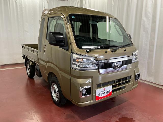 ハイゼットトラックジャンボエクストラ届出済未使用車 元展示車 2WD マニュアル車 衝突被害軽減システム LEDヘッドライト プッシュスタート スマートキー レーンキープアシスト エアバッグ 禁煙 オートマチックハイビーム オートライト(長崎県)の中古車