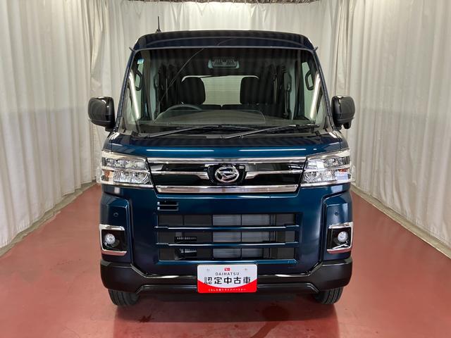 アトレーRS届出済未使用車 元展示車 ターボ 2WD CVT アダプティブクルーズコントロール 衝突被害軽減システム 両側電動スライドドア オートライト オートマチックハイビーム 電動格納ミラー プッシュスタート(長崎県)の中古車