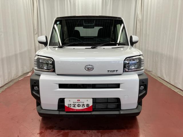 タフトGターボ元展示車 届出済未使用車 ターボ 禁煙車 1オーナー アダプティブクルーズコントロール 衝突被害軽減システム アイドリングストップ スマートキー 車線逸脱防止 オートマチックハイビーム 電動格納ミラー(長崎県)の中古車