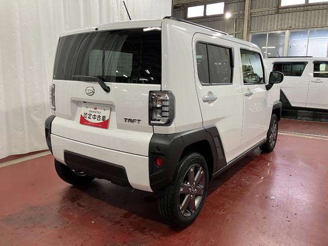 タフトGターボ元展示車 届出済未使用車 ターボ 禁煙車 1オーナー アダプティブクルーズコントロール 衝突被害軽減システム アイドリングストップ スマートキー 車線逸脱防止 オートマチックハイビーム 電動格納ミラー(長崎県)の中古車