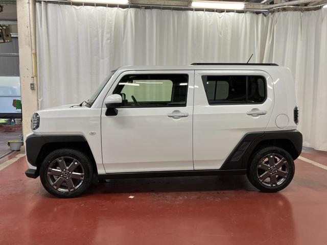 タフトGターボ元展示車 届出済未使用車 ターボ 禁煙車 1オーナー アダプティブクルーズコントロール 衝突被害軽減システム アイドリングストップ スマートキー 車線逸脱防止 オートマチックハイビーム 電動格納ミラー(長崎県)の中古車