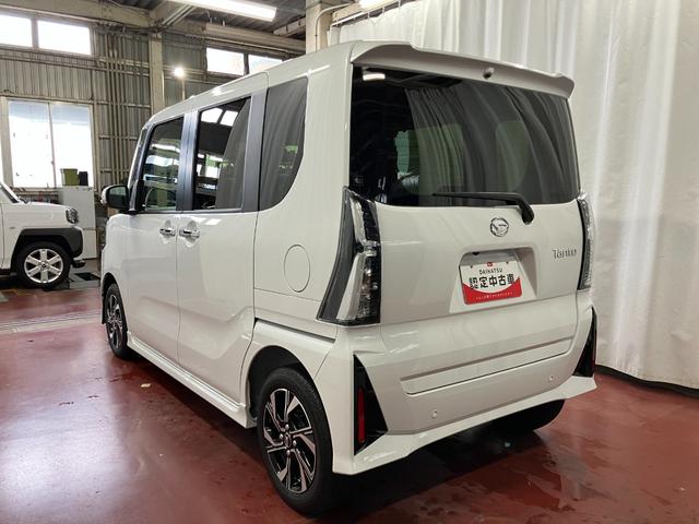 タントカスタムXリミテッド届出済未使用車 元展示車 禁煙 9インチディスプレイオーディオ バックカメラ 衝突被害軽減システム ブルートゥース 両側電動スライドドア ETC アダプティブクルーズコントロール LEDヘッドランプ(長崎県)の中古車
