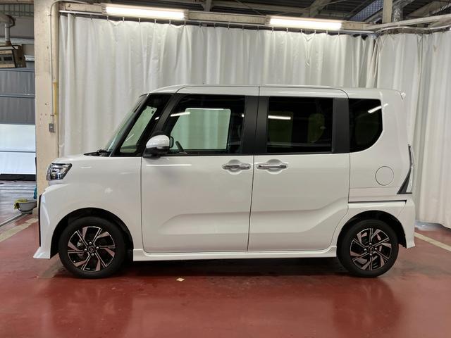 タントカスタムXリミテッド届出済未使用車 元展示車 禁煙 9インチディスプレイオーディオ バックカメラ 衝突被害軽減システム ブルートゥース 両側電動スライドドア ETC アダプティブクルーズコントロール LEDヘッドランプ(長崎県)の中古車
